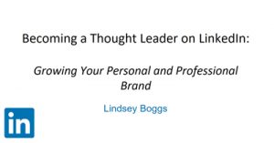 Becoming-a-Thought-Leader-Growing-Your-Personal-and-Professional-Brand-on-LinkedIn-isum19